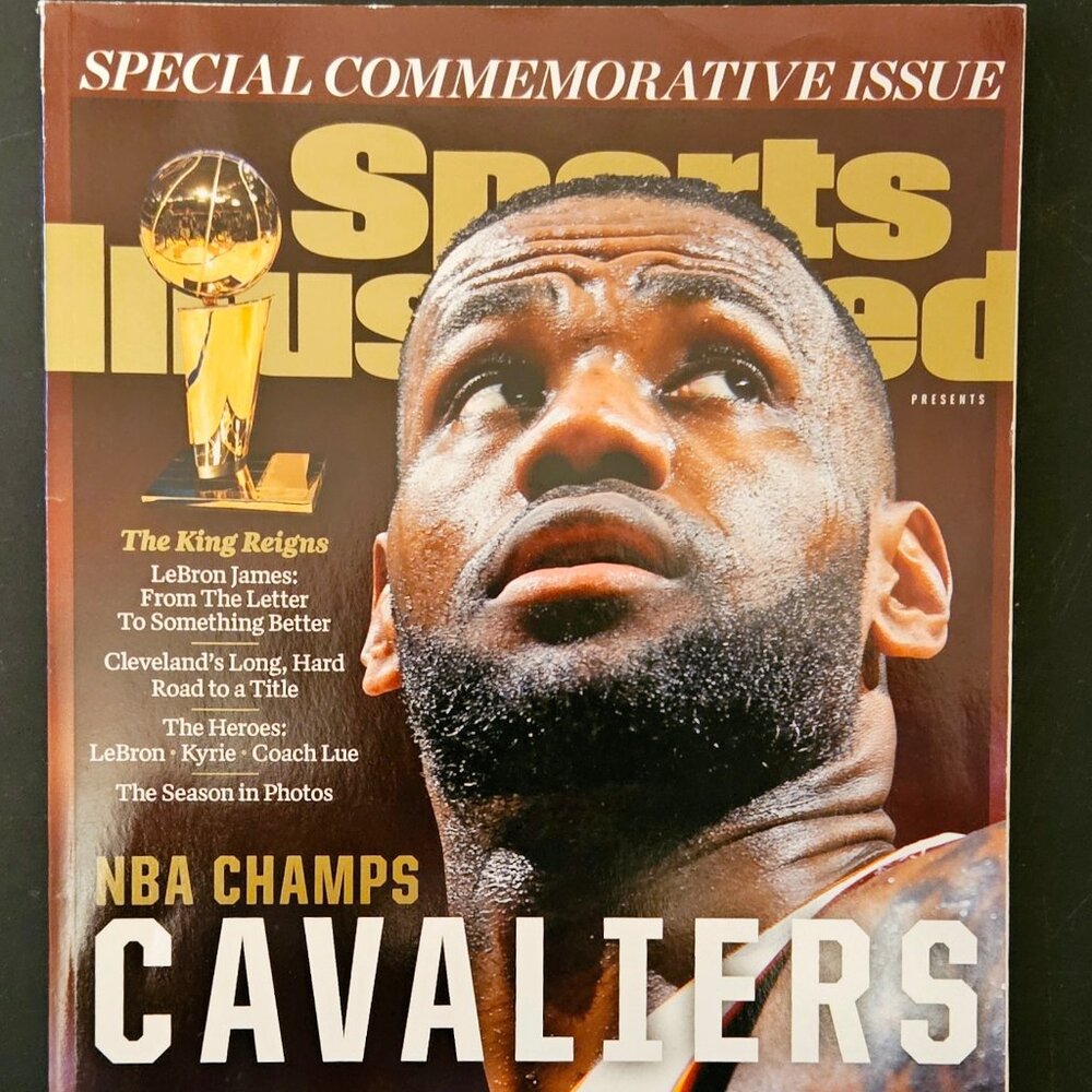 CLEVELAND CAVALIERS CHAMPIONSHIP SPORTS ILLISTRATED